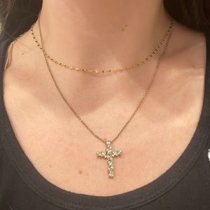 Swarovski Cross Pendant Necklace